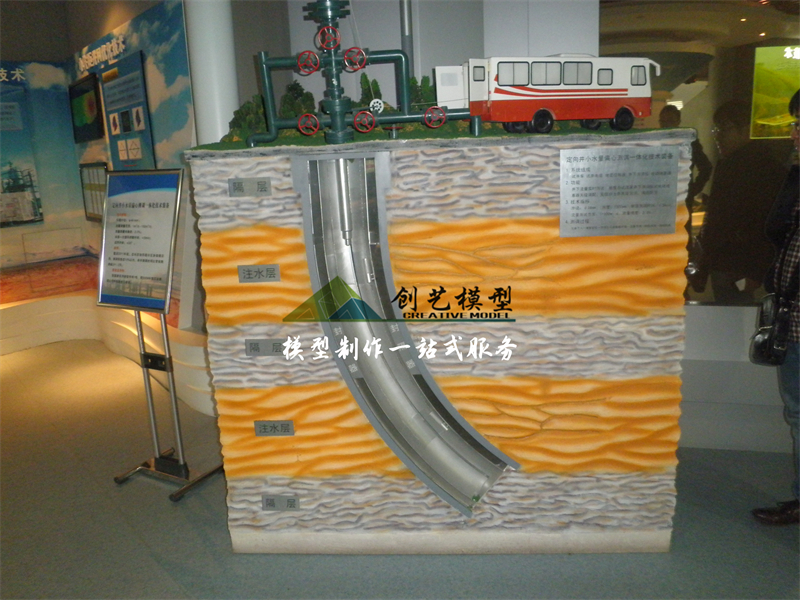 地侵采軸工程模型