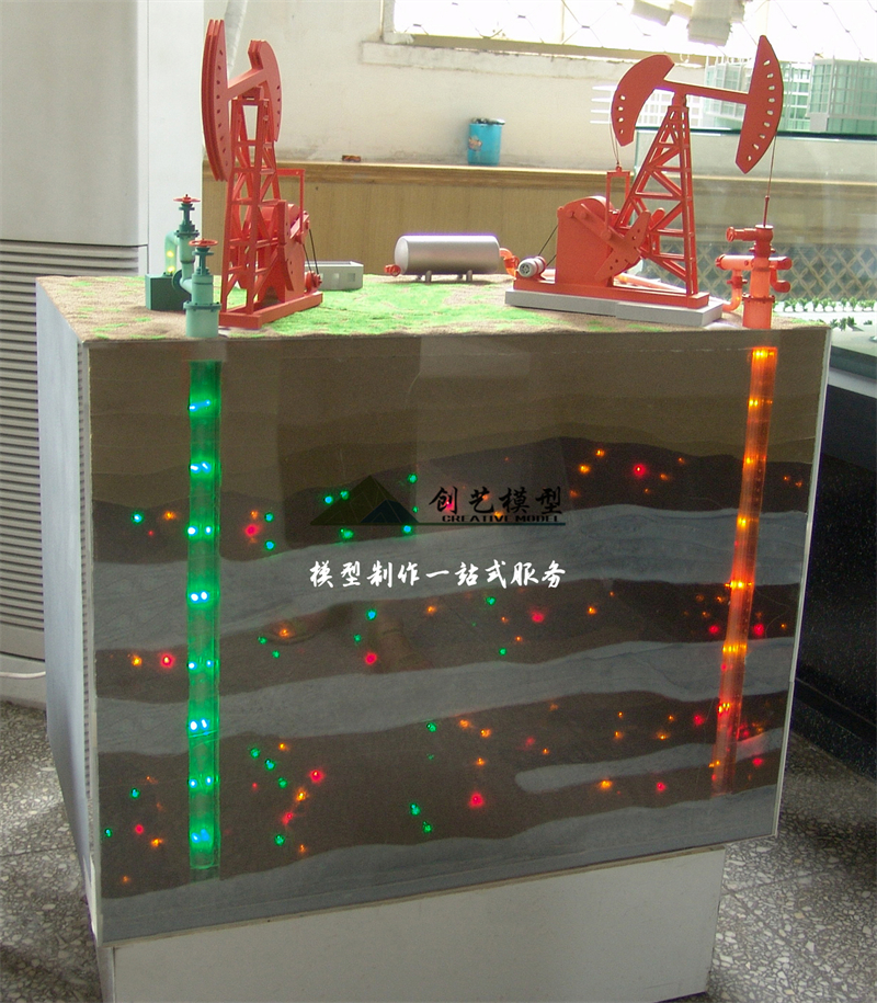地侵采軸工程模型