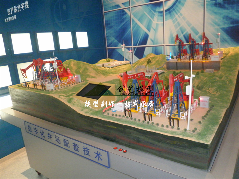 石油開采數(shù)字化井場配套技術(shù)模型