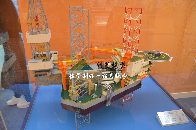 振海二號海上石油平臺模型