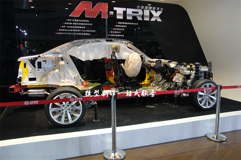 汽車剖面結構模型