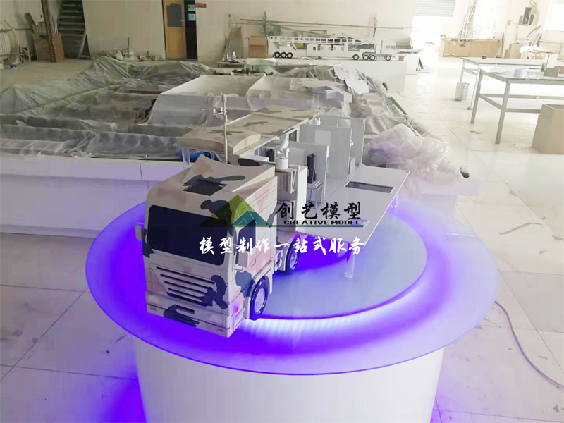 軍用通訊車剖面結(jié)構(gòu)模型