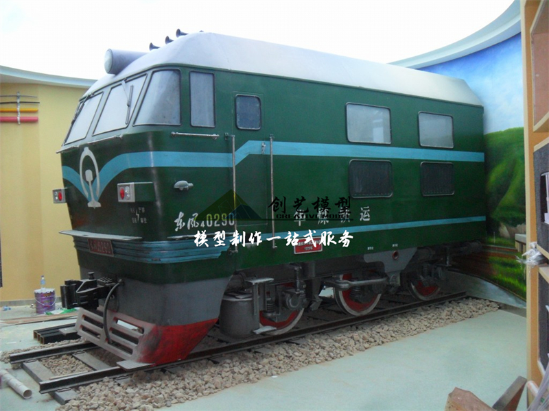 火車頭1:1模型