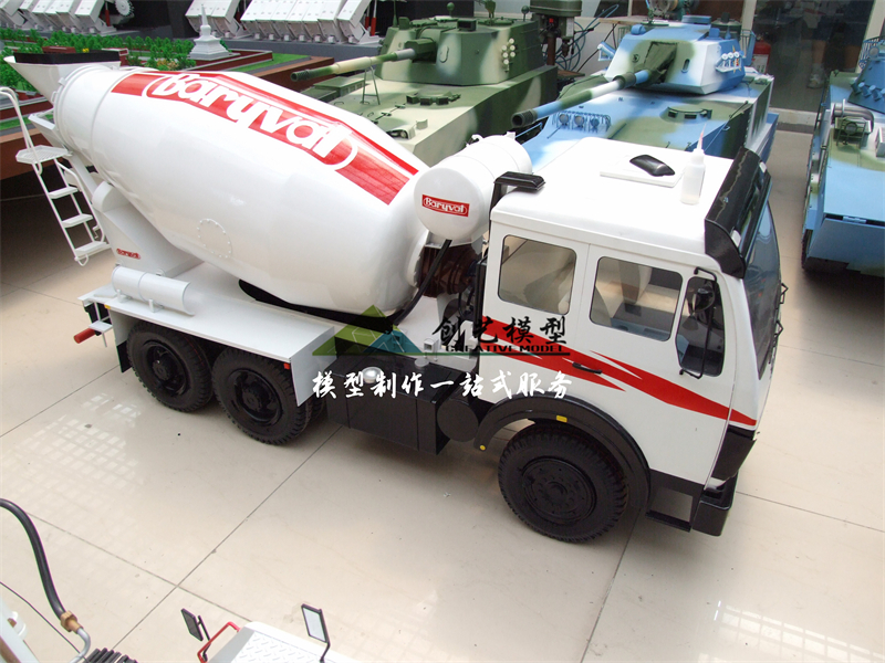 包頭重工定制工程車輛模型