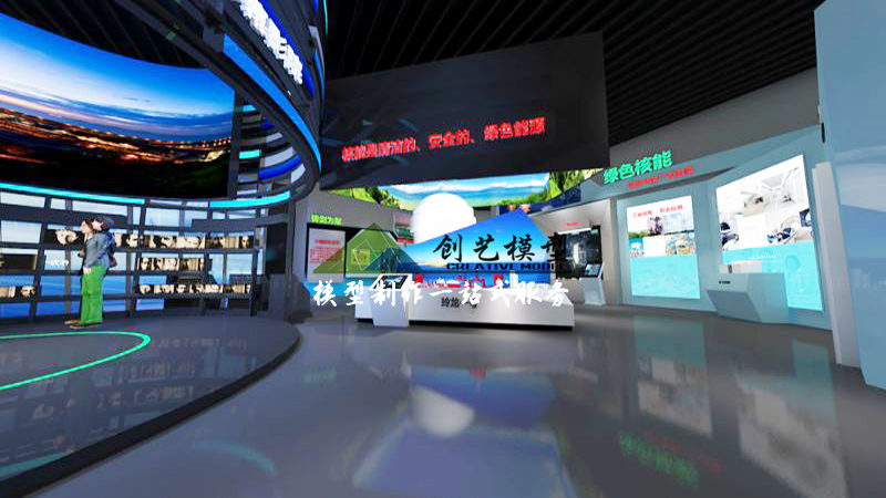 玲瓏一號核電站模型