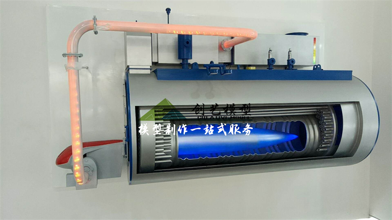 燃?xì)忮仩t剖面模型