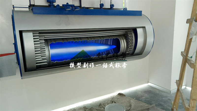 燃?xì)忮仩t剖面模型