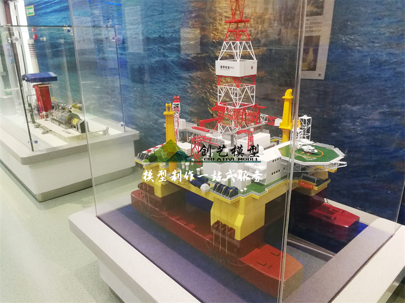 海上981鉆井平臺(tái)模型