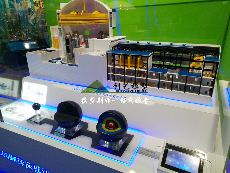 高溫氣冷堆商用電站模型