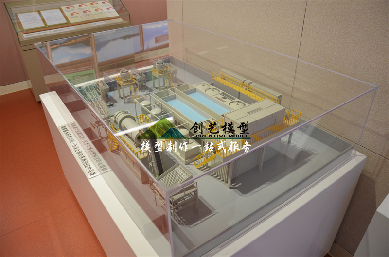 污染土壤處理設(shè)備沙盤