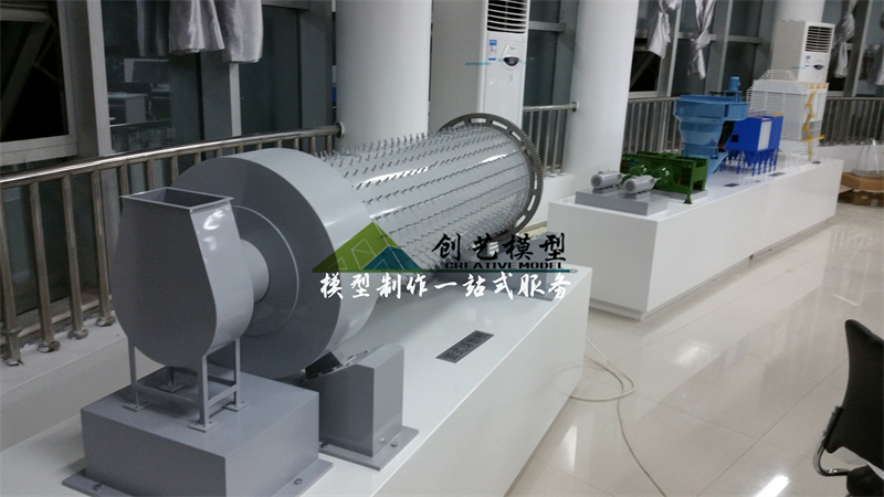 5000噸新型干法成套設(shè)備水泥生產(chǎn) 線教學(xué)沙盤模型