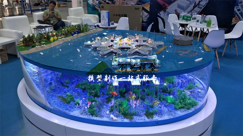 海洋養(yǎng)殖沙盤模型