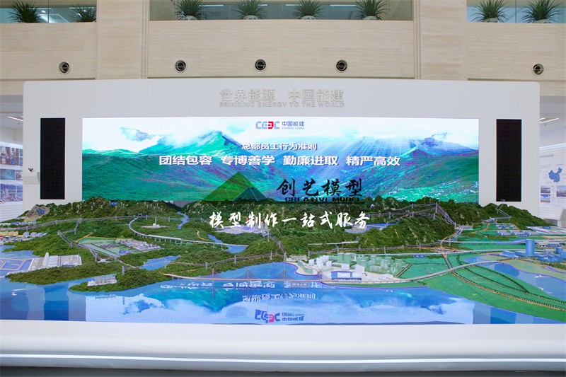 中國(guó)能建沙盤