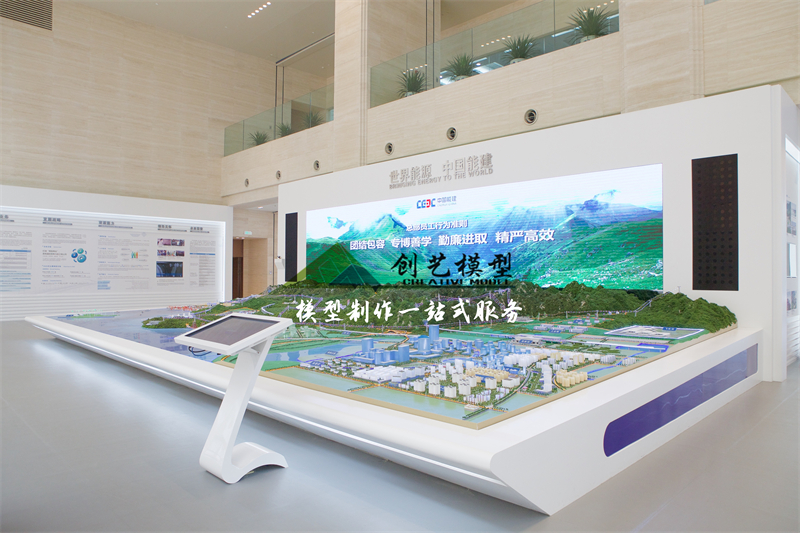 中國(guó)能建沙盤