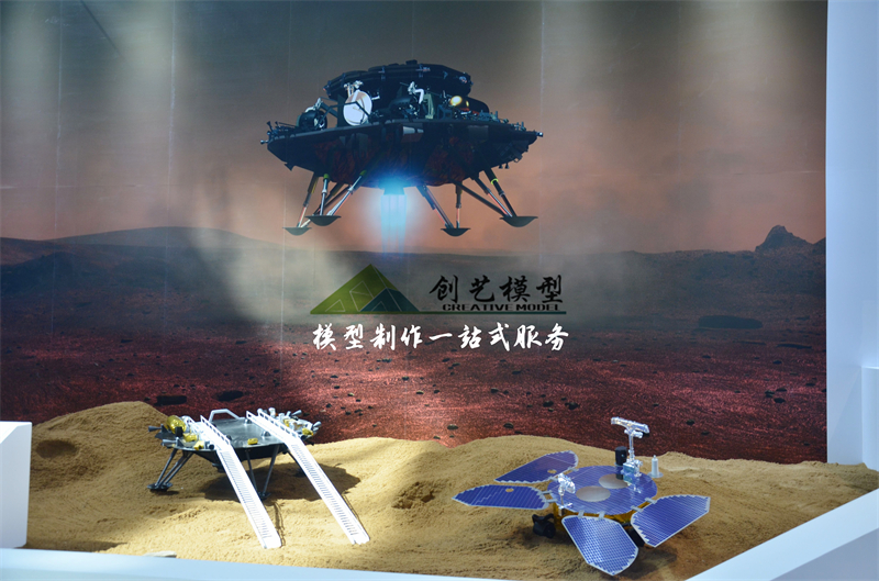 火星車(chē)模型火星探測(cè)沙盤(pán)