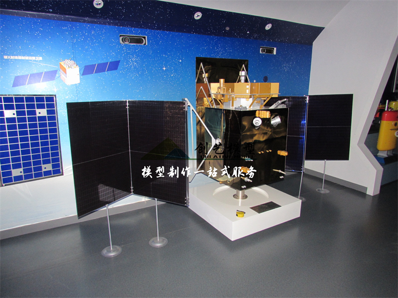 悟空號(hào)衛(wèi)星剖面結(jié)構(gòu)模型