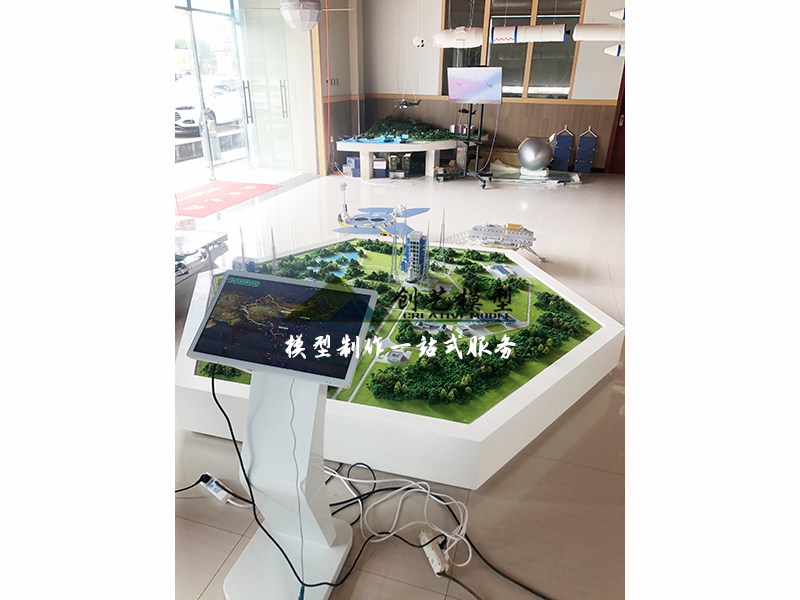 火箭模擬發(fā)射沙盤模型