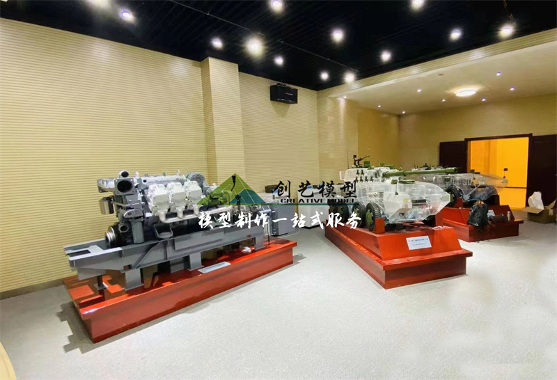 突擊車剖面結(jié)構(gòu)模型