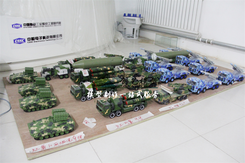 大閱兵車(chē)輛車(chē)隊(duì)模型-北京軍事博物館定制