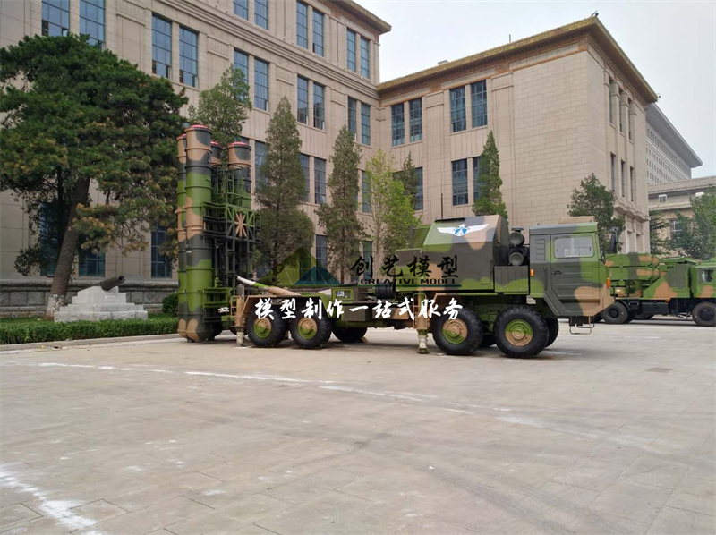 紅旗九防導(dǎo)彈車1:1模型