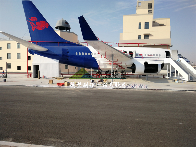 波音737訓(xùn)練機(jī)1：1模型-天津消防救援總隊(duì)定制