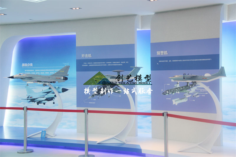 軍事展廳飛機(jī)模型