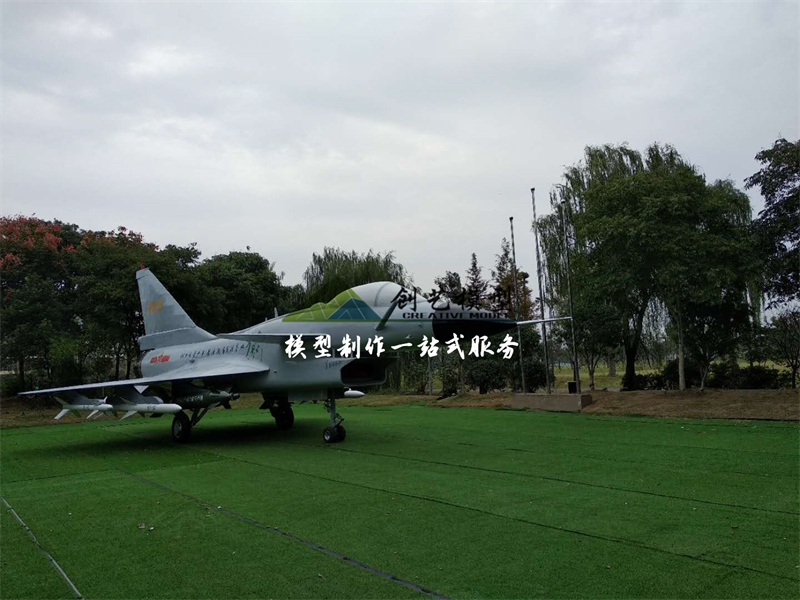 殲十飛機互動體驗1:1模型-桐鄉(xiāng)青少年素質教育實踐基地定制