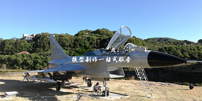 殲十飛機互動體驗1:1模型-桐鄉(xiāng)青少年素質教育實踐基地定制