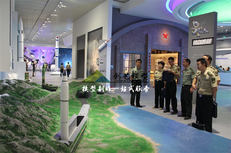 “全疆域‘作戰(zhàn)能力演示沙盤-北京軍事博物館定制