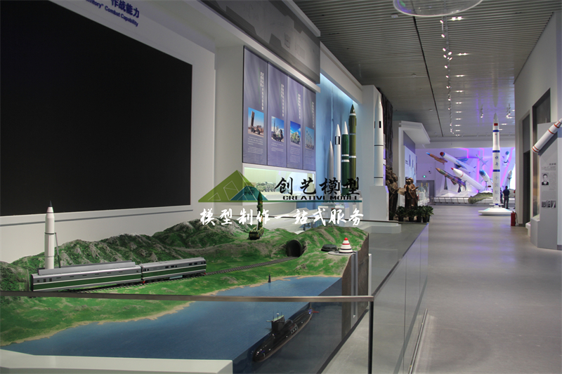 “全疆域‘作戰(zhàn)能力演示沙盤-北京軍事博物館定制