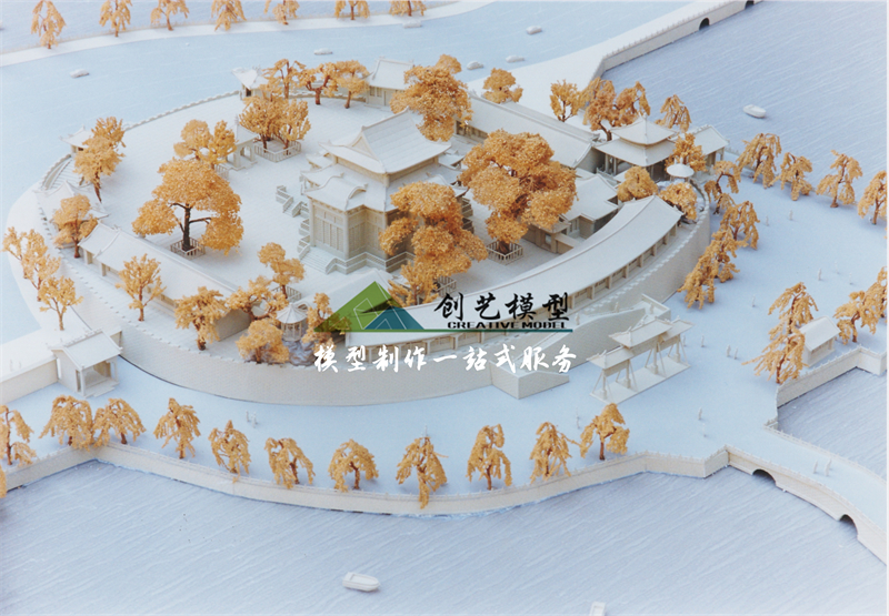 景觀場景沙盤模型