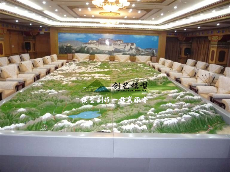 地形地貌沙盤