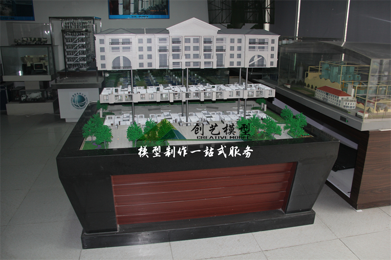 福熙大道-別墅動(dòng)態(tài)升降模型