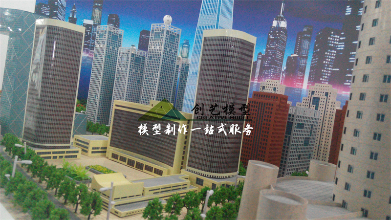 航天二院科工206所平安城市沙盤
