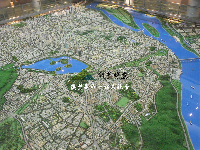 南京城市整體規(guī)劃沙盤