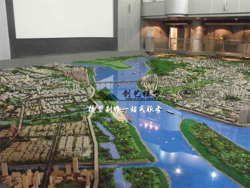 南京城市整體規(guī)劃沙盤