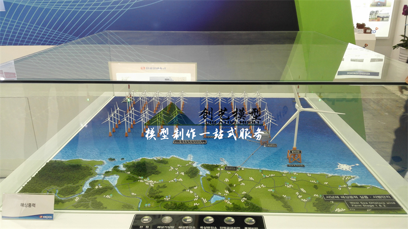 風(fēng)能電力演示沙盤