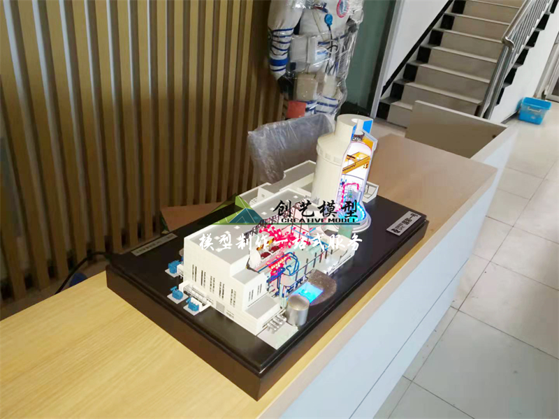 國和一號核電站1:140模型