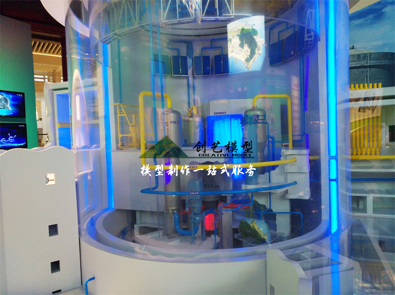 華龍一號核電站模型