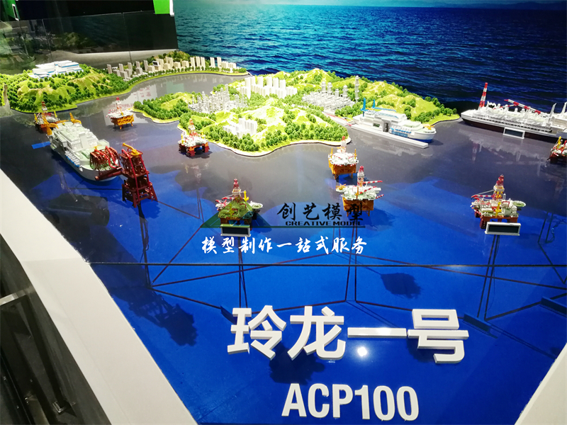 玲瓏一號核電站模型