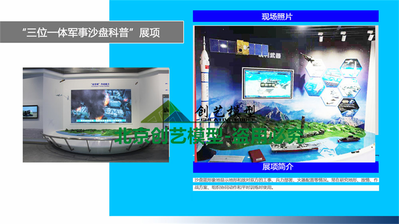 三位一體軍事沙盤(pán)