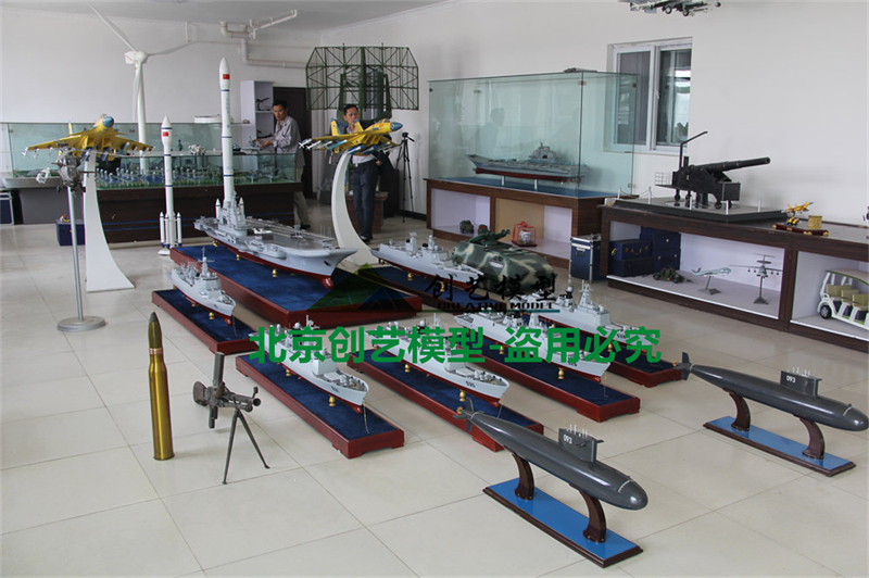 航母編隊科普展示模型