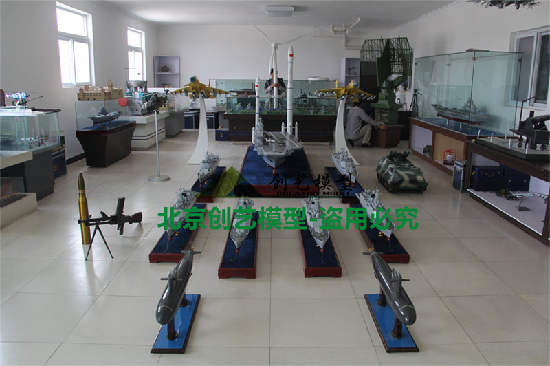 航母編隊科普展示模型