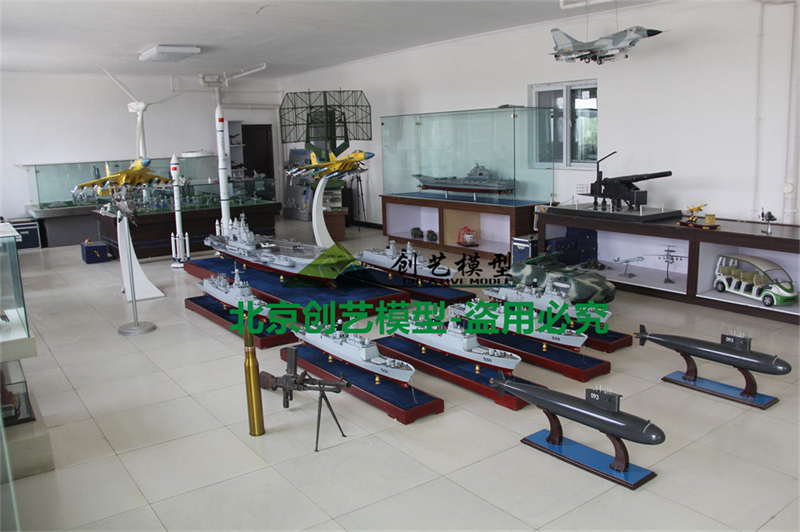 航母編隊科普展示模型