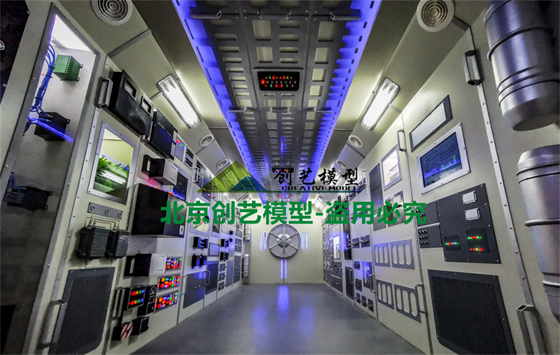 大型天和號(hào)核心艙科普互動(dòng)模型